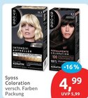 Coloration von Syoss im aktuellen budni Prospekt