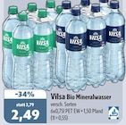 Bio Mineralwasser von Vilsa im aktuellen aktiv & irma Prospekt