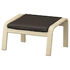 Hocker Birkenfurnier/Glose dunkelbraun Glose dunkelbraun Angebote von POÄNG bei IKEA Augsburg für 70,00 €