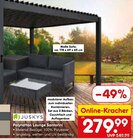 Polyrattan Lounge Santorini Angebote von Juskys bei Netto Marken-Discount Straubing für 279,99 €