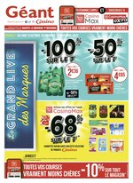 Catalogue Géant Casino à Suresnes, avec 36 pages Prospectus Géant Casino à Suresnes, "Le grand live des marques", 36 pages, 19/10/2020 - 01/11/2020