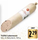 Aktuelles Trüffel-Leberwurst Angebot bei E center in Stuttgart ab 2,29 €