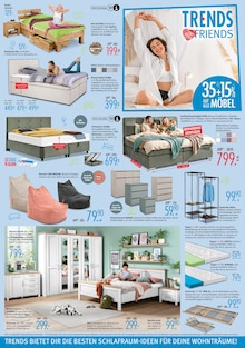 Bett im aktuellen Trends Prospekt (Bergisch Gladbach) Bett im Trends Prospekt "TRENDS FOR FRIENDS - BACK TO SCHOOL" mit 8 Seiten (Bergisch Gladbach)