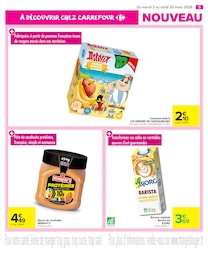 Prix et réduction Cacahuètes dans le prospectus Carrefour Market en cours Offre Cacahuètes dans le catalogue Carrefour Market du moment à la page 5