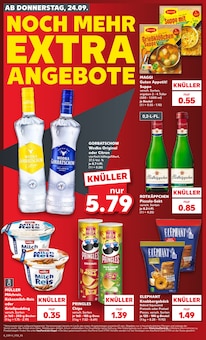 Wodka im Kaufland Prospekt "EXTRA-ANGEBOTE" mit 8 Seiten (Düsseldorf)