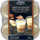 Mises en bouche bloc de foie gras - DELUXE en promo chez Lidl Antibes à 3,99 €