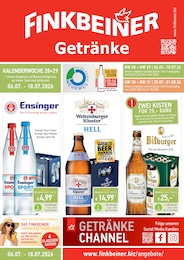 Finkbeiner Prospekt "DIE DURSTSTRECKE ENDET HIER", 10 Seiten, 06.07.2026 - 06.07.2026 Aktueller Finkbeiner Prospekt, "DIE DURSTSTRECKE ENDET HIER", mit Angeboten der Woche, gültig von 06.07.2026 bis 06.07.2026