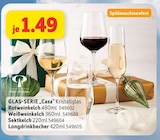 GLAS-SERIE „Casa“ Angebote von Peill+Putzler bei Sconto SB Frankfurt für 1,49 €