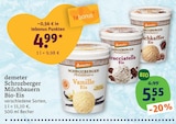 Aktuelles Schrozberger Milchbauern Bio-Eis Vanille Angebot bei tegut in Mannheim ab 4,99 €