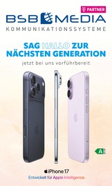 Aktueller BSB mobilfunk Elektromärkte Prospekt in Lambrechtshagen und Umgebung, "SAG HALLO ZUR NÄCHSTEN GENERATION" mit 8 Seiten, 01.10.2025 - 06.10.2025