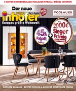 Möbel Inhofer Prospekt "VOGLAUER", 8 Seiten, für Stuttgart, 17.10.2019 - 05.11.2019 Möbel Inhofer Prospekt "VOGLAUER", 8 Seiten, für Stuttgart, 17.10.2019 - 05.11.2019