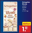 Blonde von Schogetten im aktuellen Netto Marken-Discount Prospekt