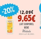 Lait corporel bébé - WELEDA à 9,65 € dans le catalogue Naturalia