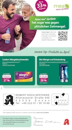 mea - meine apotheke Prospekt für Essen: "Unsere April-Angebote", 4 Seiten, 01.04.2026 - 30.04.2026