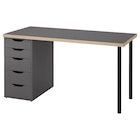 Schreibtisch grau/Holzeffekt schwarz im Angebot bei IKEA in Braunschweig Schreibtisch grau/Holzeffekt schwarz Angebote von LAGKAPTEN / ALEX bei IKEA Braunschweig für 94,98 €