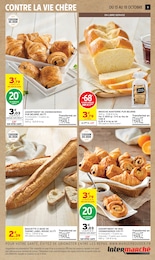 Prix et réduction Baguette dans le prospectus Intermarché Super en cours Offre Baguette dans le catalogue Intermarché Super du moment à la page 9