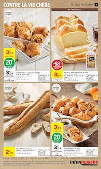 Promotion Brioche dans le prospectus Intermarché Super, valable du 13/10/2026 au 25/10/2026 Promo Brioche dans le catalogue Intermarché Super du moment à la page 9