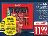 Aktuelle Coca Cola Angebote bei E center in Duisburg Aktuelles Coca-Cola, Fanta, Sprite Angebot bei E center in Duisburg ab 11,99 €