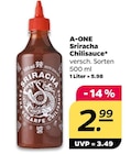 Sriracha Chilisauce von A-ONE im aktuellen Netto mit dem Scottie Prospekt