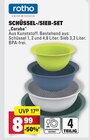 Schüssel-/Sieb-Set Caruba Angebote von Rotho bei Marktkauf Ulm für 8,99 €