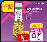 Aktuelles Cremfine Angebot bei Netto Marken-Discount in Düsseldorf ab 0,89 €