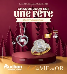 Catalogue de la semaine "CHAQUE JOUR EST EST UNE FÊTE" avec 1 pages, valide du 20/10/2026 au 31/12/2026 pour Laxou et alentours Prospectus de la semaine "CHAQUE JOUR EST EST UNE FÊTE" avec 1 pages, valide du 20/10/2026 au 31/12/2026 pour Laxou et alentours