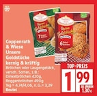 Unsere Goldstücke kernig & kräftig Dinkelbrötchen von Coppenrath & Wiese für 1,99 € bei EDEKA im Angebot Unsere Goldstücke kernig & kräftig Dinkelbrötchen von Coppenrath & Wiese im aktuellen EDEKA Prospekt
