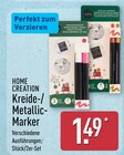 Kreide-/Metallic-Marker Angebote von HOME CREATION bei ALDI Nord Chemnitz für 1,49 €