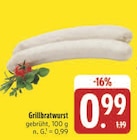 Grillbratwurst Angebote bei EDEKA Bayreuth für 0,99 €