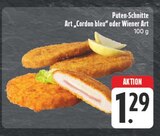 Aktuelles Puten-Schnitte Art 'Cordon bleu' Angebot bei E center in Würzburg ab 1,29 €