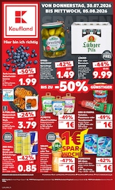 Kaufland Supermarkt Prospekt der aktuellen Woche mit 66 Seiten, gültig von 30.07.2026 bis 05.08.2026, in Apolda und Umgebung Aktueller Kaufland Supermarkt Prospekt in Apolda und Umgebung, "Hier bin ich richtig" mit 66 Seiten, 30.07.2026 - 05.08.2026