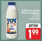 Frische Schlagsahne von EDEKA Herzstücke im aktuellen EDEKA Prospekt