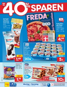 Pizza im Netto Marken-Discount Prospekt "Aktuelle Angebote" mit 62 Seiten (Jena)