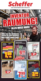 Aktueller Christian Scheffer Heimtex-Fachmarkt e.K. Baumärkte Prospekt in Leese und Umgebung, "INVENTUR RÄUMUNG!" mit 10 Seiten, 27.12.2025 - 16.01.2026