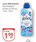 Weichspüler im Angebot bei GLOBUS in Plauen Weichspüler Angebote von Lenor bei GLOBUS Plauen für 1,99 €