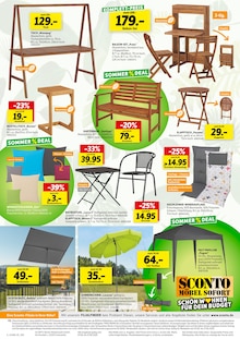 Kissen im Sconto SB Prospekt "SCONTOS SOMMER DEALS GARTEN-EDITION" mit 2 Seiten (Lübeck)
