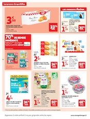 Promos Couches dans le catalogue "OFFRES DU MOMENT" de Auchan Hypermarché Couches en promo dans le catalogue Auchan Hypermarché à la page 34