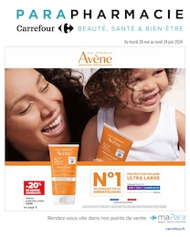 Prospectus Supermarchés de Carrefour à La Marché: "Parapharmacie", 22 pages, 28/05/2024 - 24/06/2024