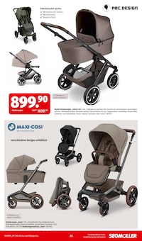 Kinderwagen im aktuellen Segmüller Prospekt (Ulm) Kinderwagen im Segmüller Prospekt "Zum Glück gibt’s Segmüller - Baby Spezial" mit 26 Seiten (Ulm)