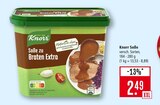 Soße zu Braten Extra im Angebot bei Marktkauf in Filderstadt Soße zu Braten Extra Angebote von Knorr bei Marktkauf Filderstadt für 2,49 €