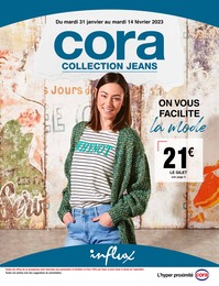 Cora Catalogue "On vous facilite la mode", 16 pages, Strasbourg,  31/01/2023 - 14/02/2023