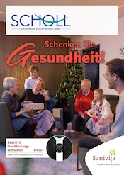 Aktueller Scholl Orthopädie-Schuhtechnik GmbH Sanitätshaus Prospekt in Pforzheim und Umgebung, "Schenken Sie Gesundheit!" mit 6 Seiten, 13.11.2024 - 31.01.2025