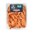 Crevettes roses cuites CARREFOUR Le Marché ASC - Carrefour à Villeurbanne Crevettes roses cuites CARREFOUR Le Marché ASC en promo chez Carrefour Villeurbanne à 3,99 €
