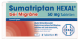 LINDA - Sumatriptan Hexal bei Migräne 50 mg Tabletten Angebot im Prospekt Sumatriptan Hexal bei Migräne 50 mg Tabletten bei LINDA im Prospekt "" für 8,99 €