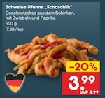 Aktuelles Schweine-Pfanne „Schaschlik“ Angebot bei Netto Marken-Discount in Bremerhaven ab 3,99 €