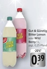 Bitter Lemon Angebote von Gut & Günstig bei EDEKA Neuwied für 0,39 €