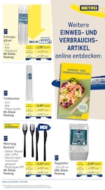 Einweggeschirr Angebote im Prospekt "Monatsmenü September" von METRO Einweggeschirr Angebote im Prospekt "Monatsmenü September" von METRO auf Seite 32