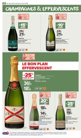 Champagne en promo dans le catalogue Carrefour Market à la page 34