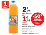 Oasis tropical en promo chez U Express Oasis tropical dans le catalogue U Express