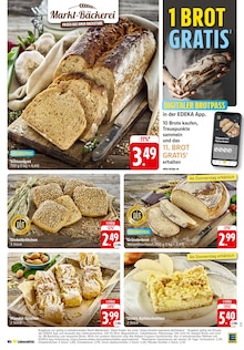 Brot im EDEKA Prospekt "Aktuelle Angebote" mit 37 Seiten (Karlsruhe)
